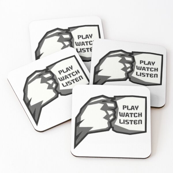 Item preview, Play, Watch, Listen Coffee Mug designed and sold by LeBebArt.