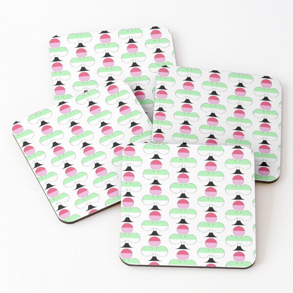 Item preview, Reciproromantic Flag Clover designed and sold by L'lndicibIe.