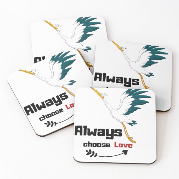 Item preview, Always choose love . Heron fly  designed and sold by kamila11.