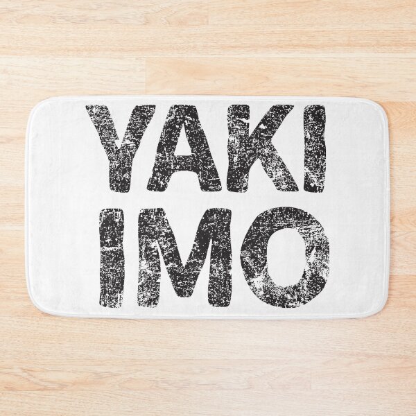 Item preview, Grilled Sweet Potato (yaki imo) Japanese English - Black designed and sold by PsychicCatStore.