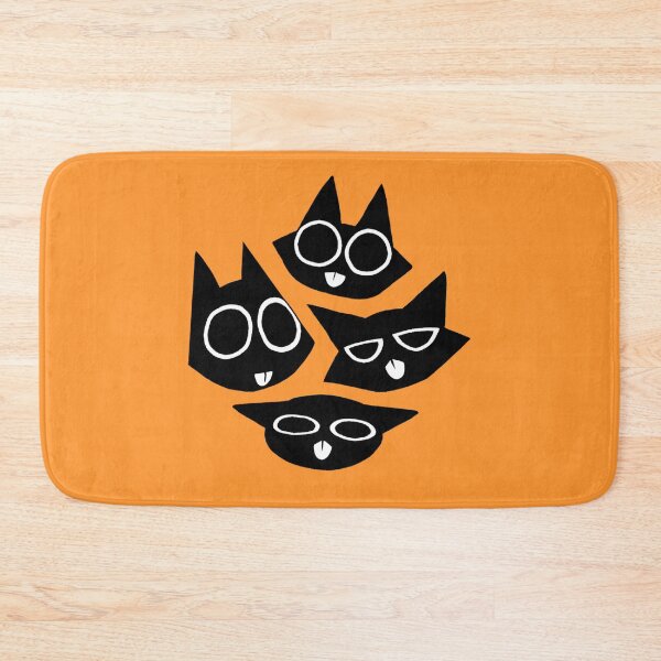Item preview, black cats designed and sold by rainetherabbit.