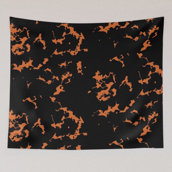 Item preview, Orange Marble Texture Pattern designed and sold by masterbones.