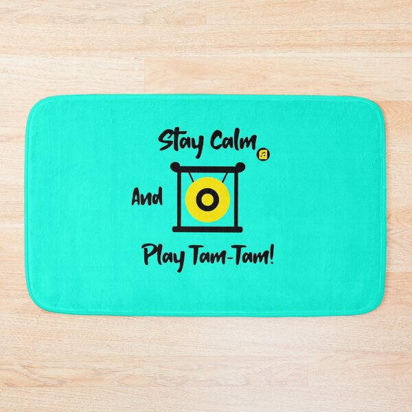 Item preview, «Stay Calm and Play Tam-Tam!» Music Orchestra Band Piano designed and sold by musicmusicpin.