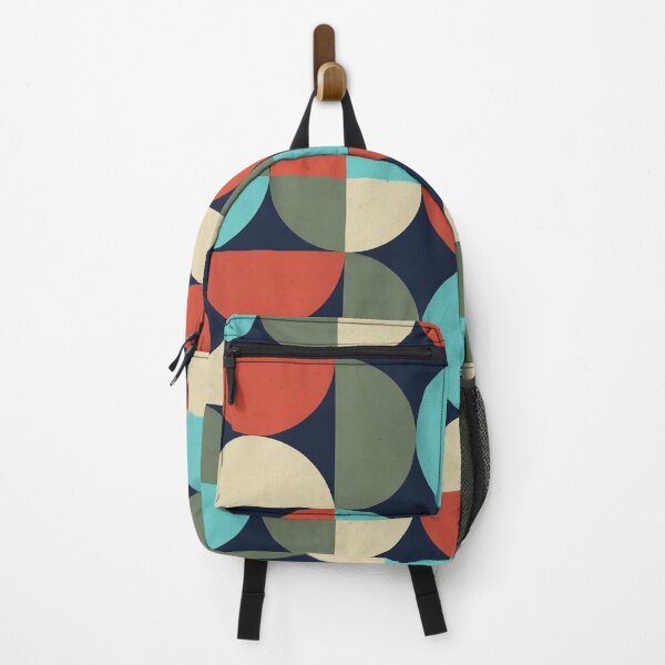 Item preview, half moon abstract retro full colors designed and sold by hppkoala_am.