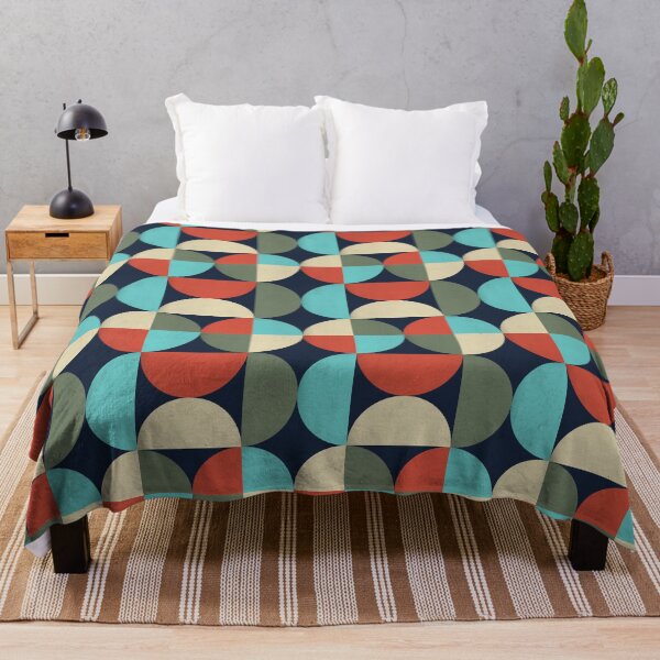 Item preview, half moon abstract retro full colors designed and sold by Amet Hermawan.