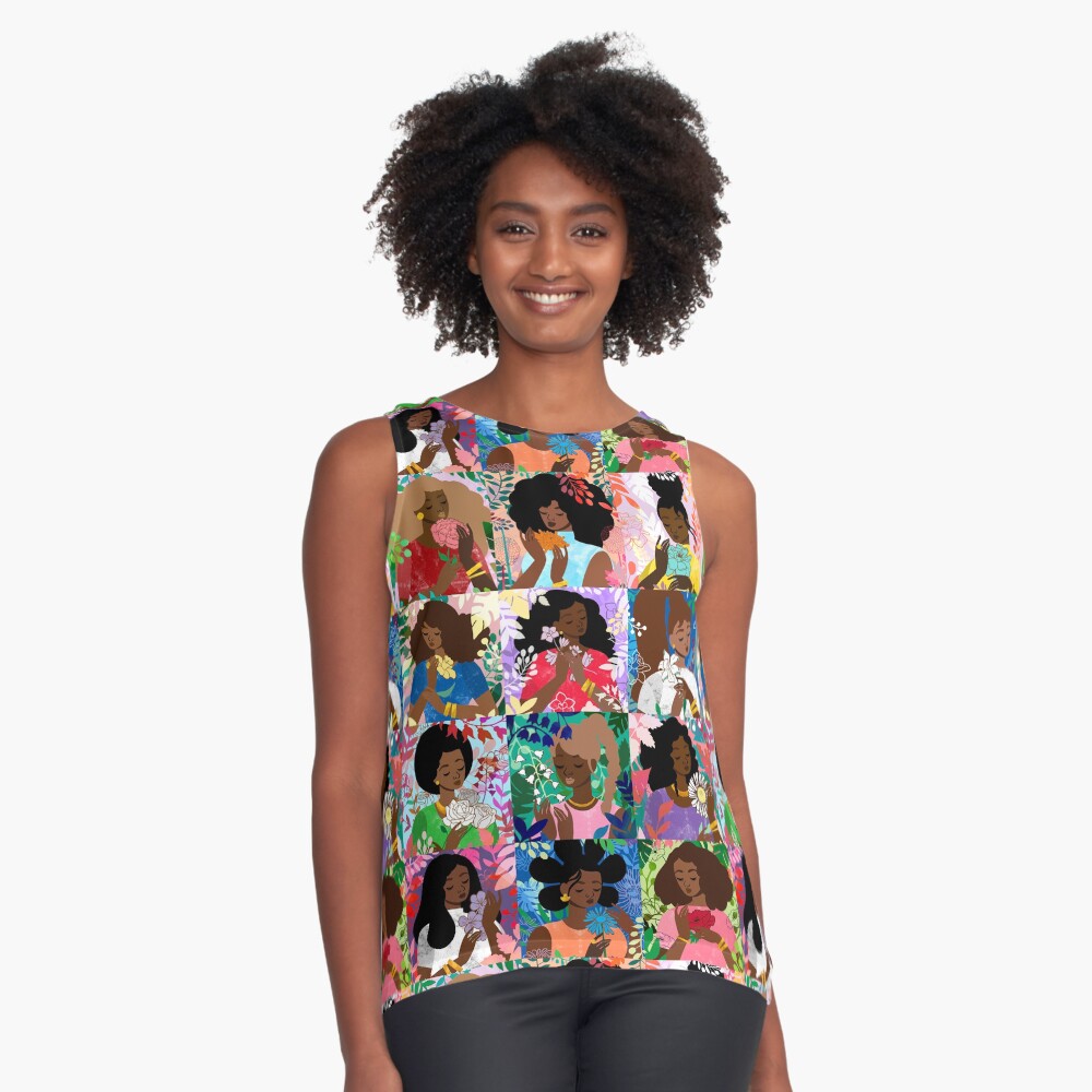 Item preview, Sleeveless Top designed and sold by TabithaBianca.