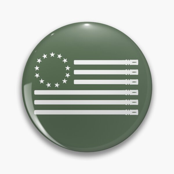 Item preview, Betsy Ross Flag with Muzzle Flash Suppressor designed and sold by BuyMe1.