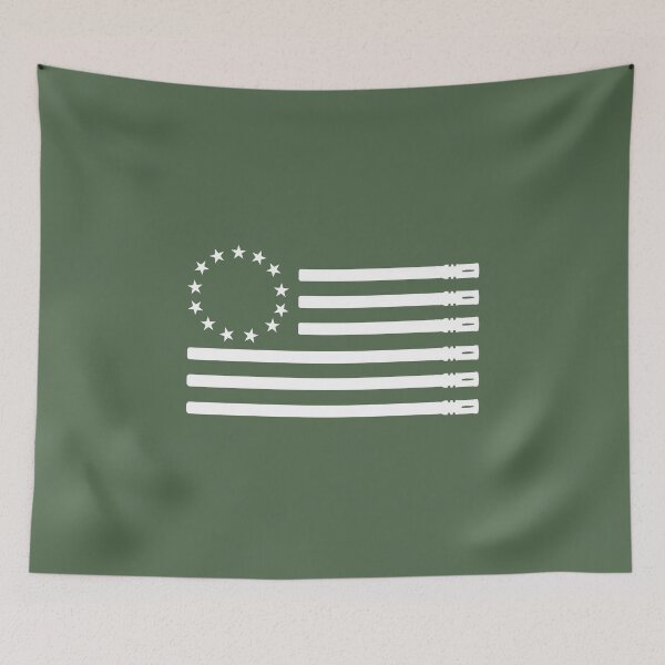 Item preview, Betsy Ross Flag with Muzzle Flash Suppressor designed and sold by BuyMe1.