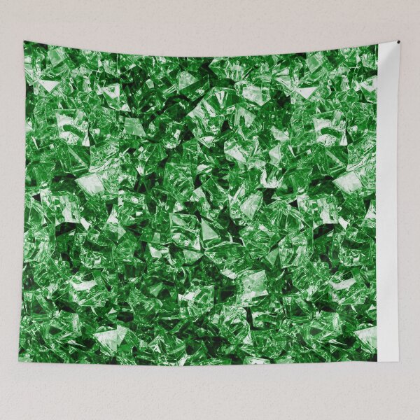 Item preview, Emerald Crystalline Abstract designed and sold by Darcy777.