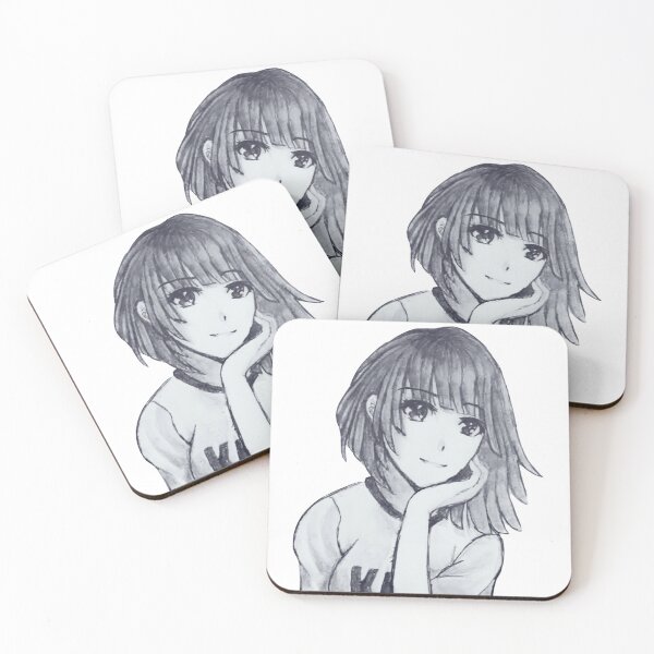 Item preview, Kawaii Anime Girl 01 Blue Filter designed and sold by ArtofFall3n.