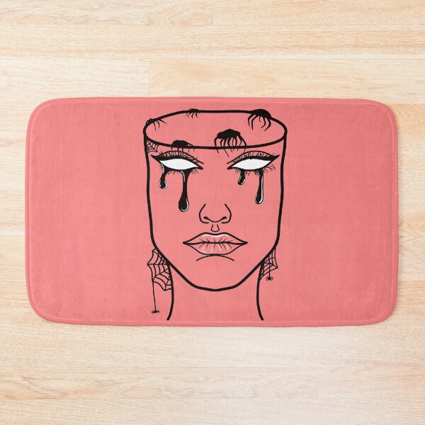 Item preview, Mindless:Original Line Art Drawing- Pink Background designed and sold by Arthemeral.