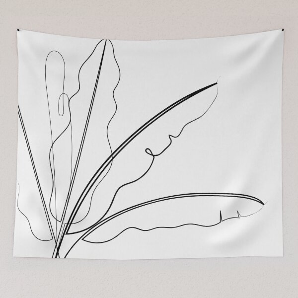 Item preview, Banana Palm Line Drawing designed and sold by Adam Regester.
