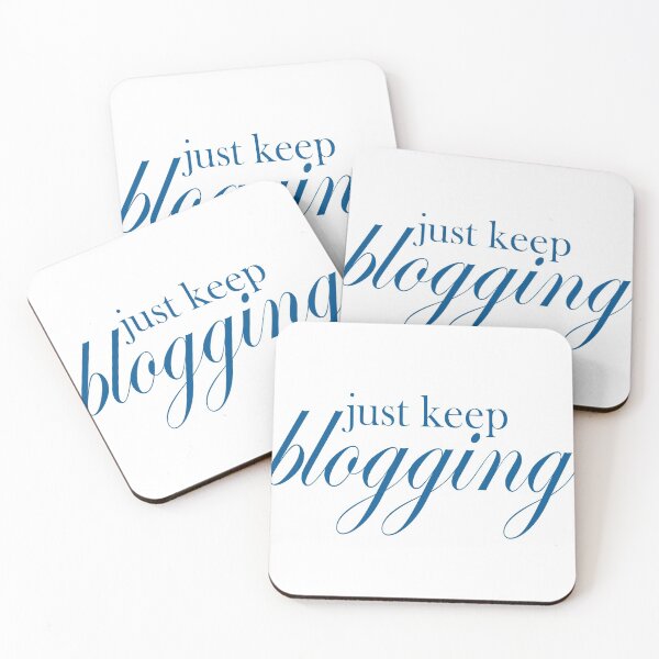 Item preview, Keep Blogging designed and sold by Capricorn Era.