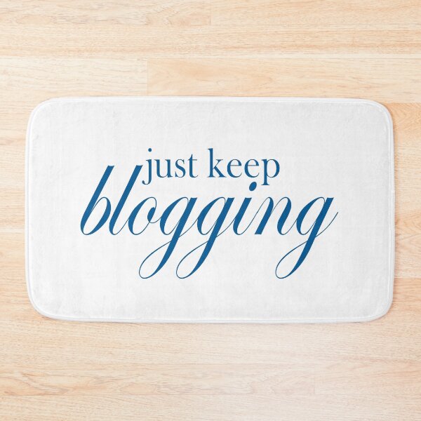Item preview, Keep Blogging designed and sold by Capricorn Era.