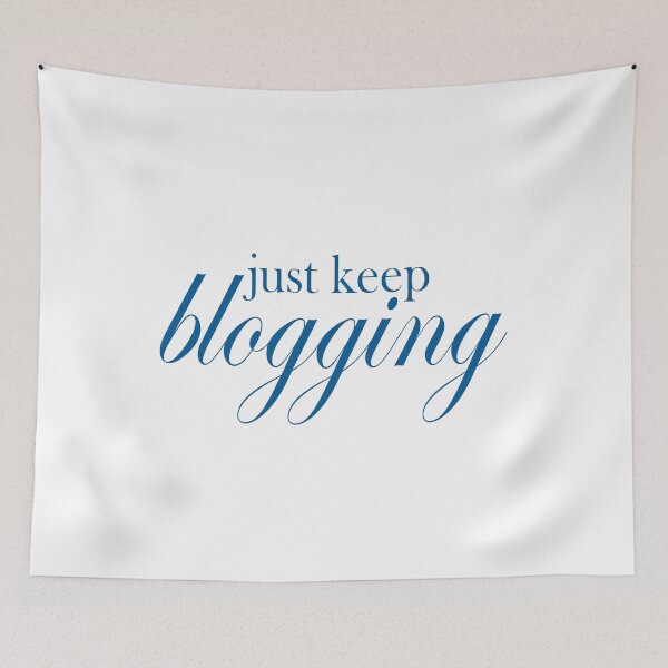 Item preview, Keep Blogging designed and sold by Capricorn Era.
