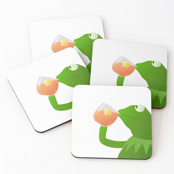 Item preview, Kermit drink tea designed and sold by elsanoelle.