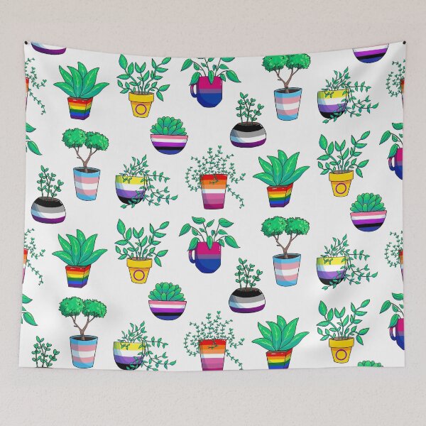 Item preview, all LGBTQ plants set designed and sold by atakji.