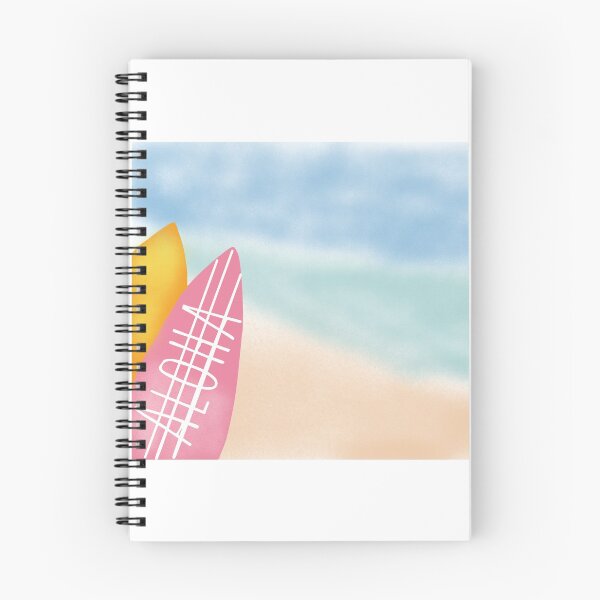 Aperçu de l'œuvre Planches de surf dans le sable créée et vendue par 3LittlePandas.