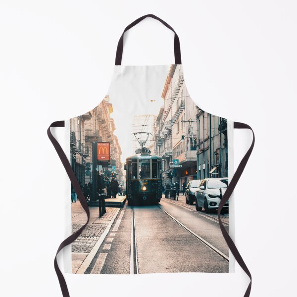 Item preview, Torino Tram Italy, perspective leading lines designed and sold by Long Exposure.