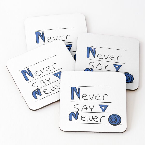 Item preview, Never Say Never - Design designed and sold by theworld2021.