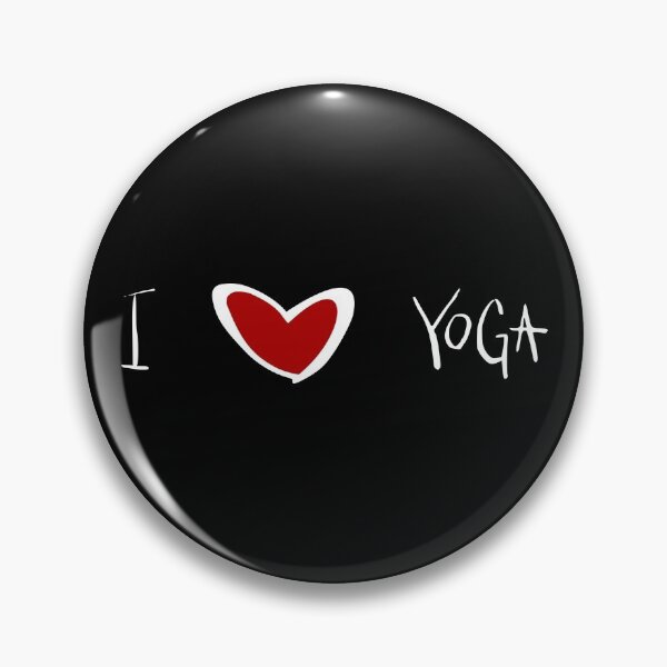 Item preview, i love yoga heart designed and sold by TShirtsByMs.