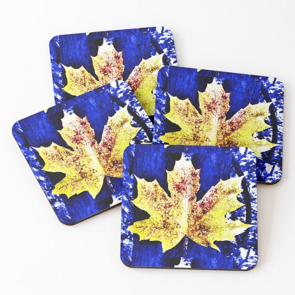Item preview, Maple Leaf in Blue Nature designed and sold by Daniel Janda.