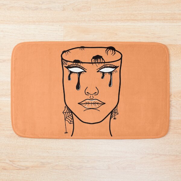 Item preview, Mindless: Original Line Art Drawing- Peach Background designed and sold by Arthemeral.