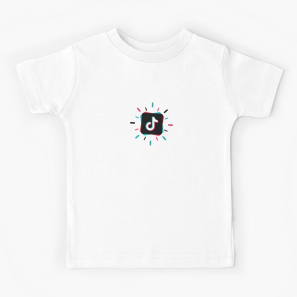 Tiktok Creative Logo Kids T Shirt By Infdesigner Redbubble - straight outta roblox kids t shirt by infdesigner redbubble