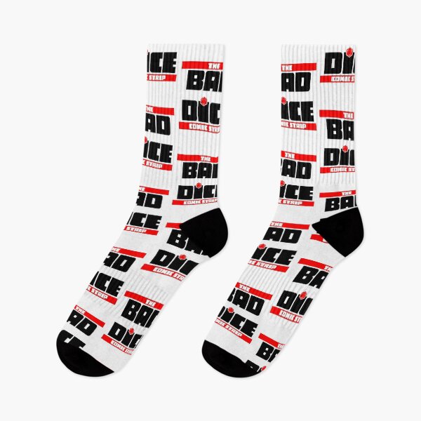 Item preview, The Bad Dice Comic Strip Logo (White) designed and sold by BAD-DiCE.