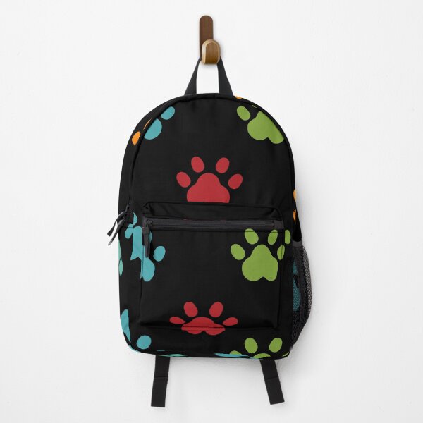 Item preview, Multi-colored paw prints designed and sold by DoggyLoveCA.