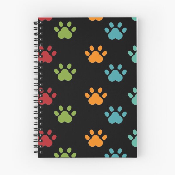 Item preview, Multi-colored paw prints designed and sold by DoggyLoveCA.