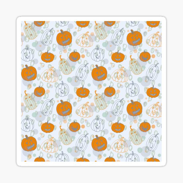 Pumpkin Play Sticker