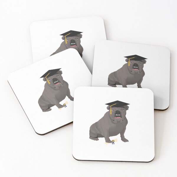 Item preview, Graduation Gray Bulldog designed and sold by cmd-art.