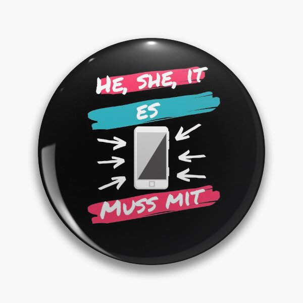 Item preview, He She It Must Be With English Grammar Pun designed and sold by OmmeDesigns.