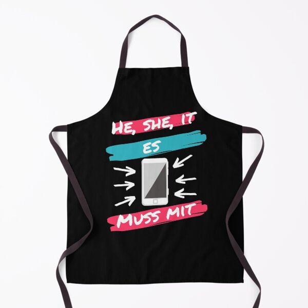 Item preview, He She It Must Be With English Grammar Pun designed and sold by OmmeDesigns.
