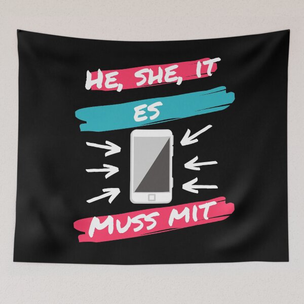 Item preview, He She It Must Be With English Grammar Pun designed and sold by OmmeDesigns.
