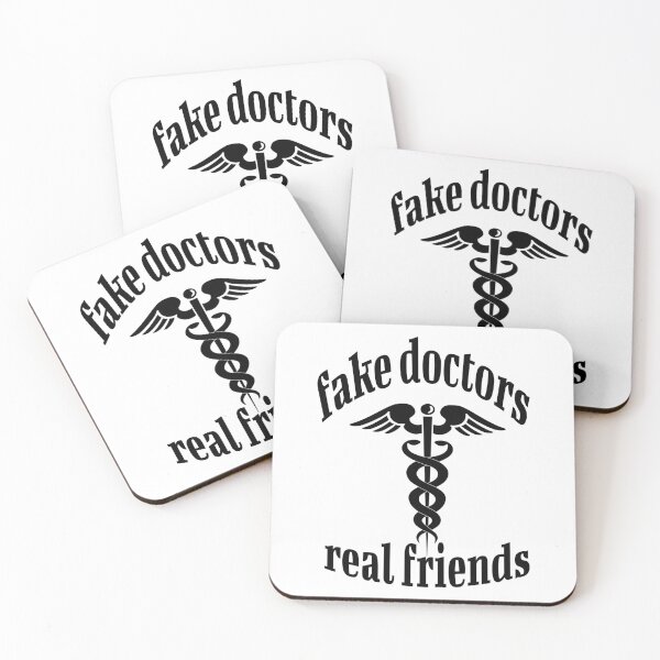 Item preview, FAKE DOCTORS REAL FRIENDS. designed and sold by leicha.