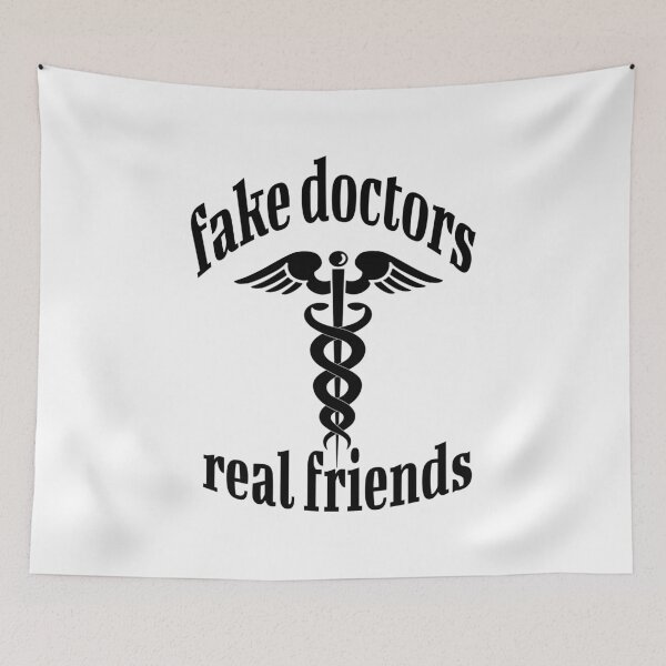 Item preview, FAKE DOCTORS REAL FRIENDS. designed and sold by leicha.