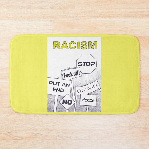 Item preview, Racism_Schilder designed and sold by Zimart.