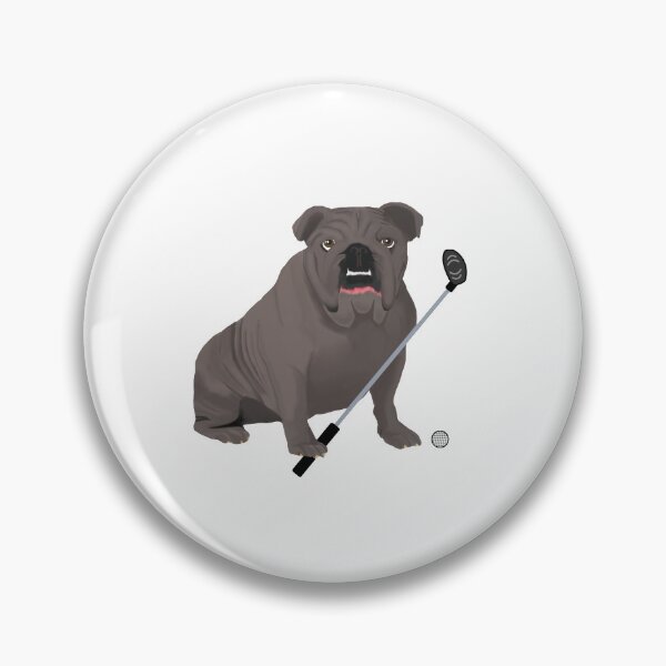 Item preview, Golf Gray Bulldog designed and sold by cmd-art.