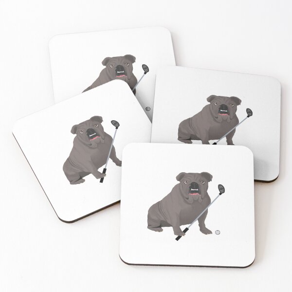 Item preview, Golf Gray Bulldog designed and sold by cmd-art.