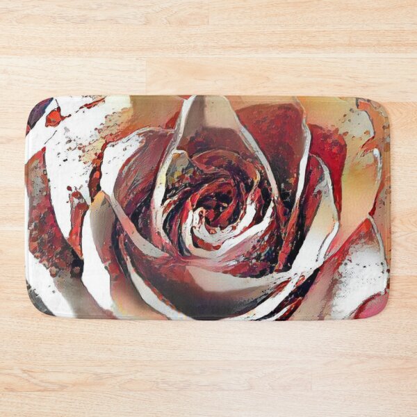 Item preview, painted rose designed and sold by StudioCorvid.