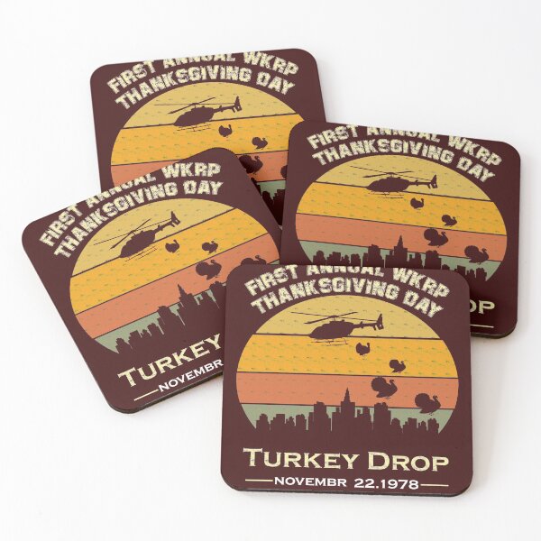 Item preview, Original funny turkey thanksgiving day wkrp  designed and sold by SRedha.