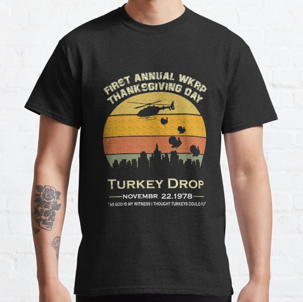 Item preview, Original funny turkey thanksgiving day wkrp  designed and sold by SRedha.