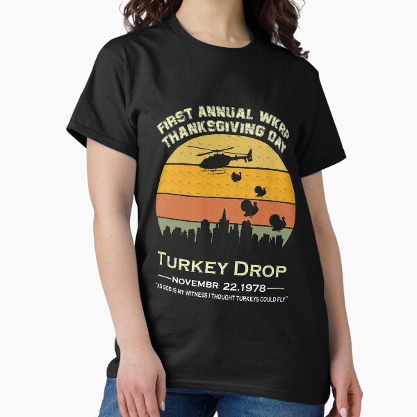 Item preview, Original funny turkey thanksgiving day wkrp  designed and sold by SRedha.
