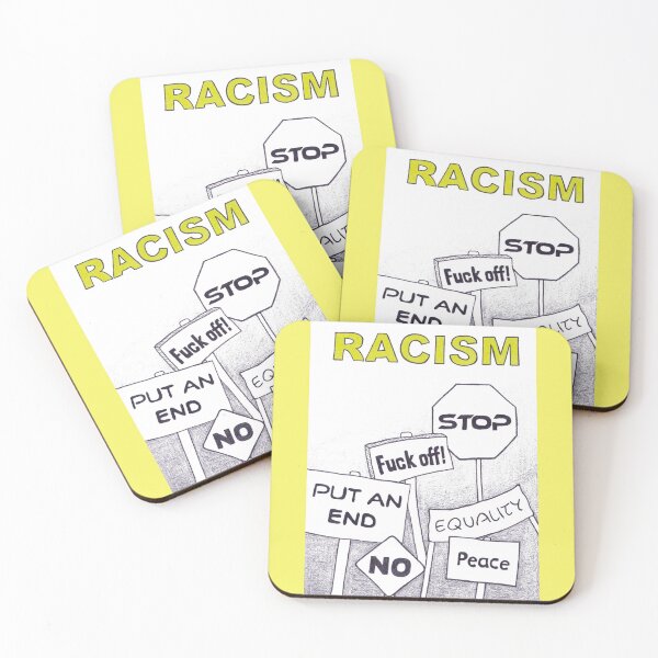 Item preview, Racism_Schilder designed and sold by Zimart.