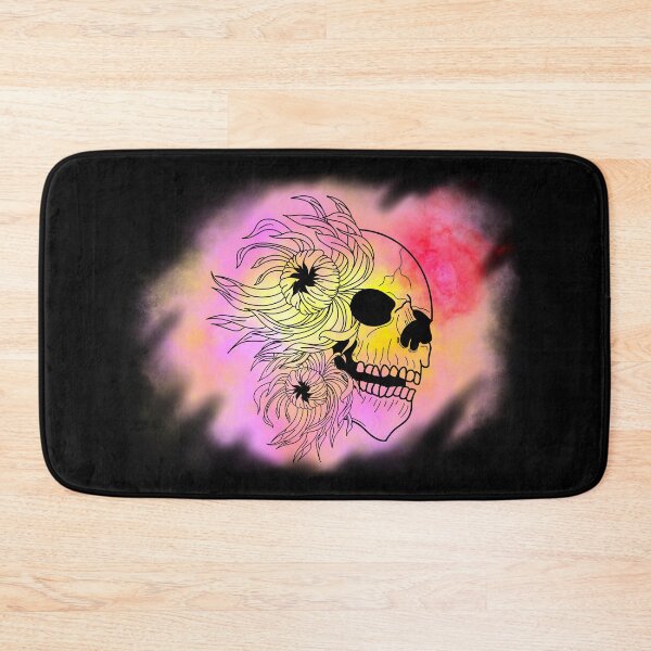 Item preview, Skull and chrysanthemums designed and sold by BV-creas.