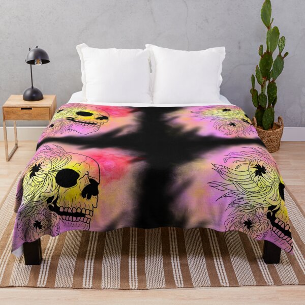 Item preview, Skull and chrysanthemums designed and sold by BV-creas.