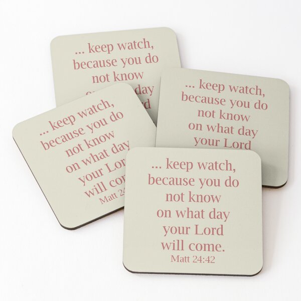 Item preview, Bible verse, Matt 24:42 designed and sold by EverLife.