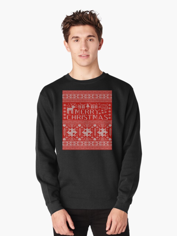 christmas pullover hoodie
